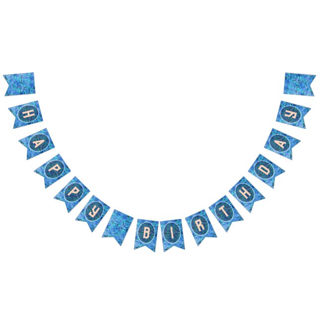 Banderines Nacimiento de hadas azules (Todo)