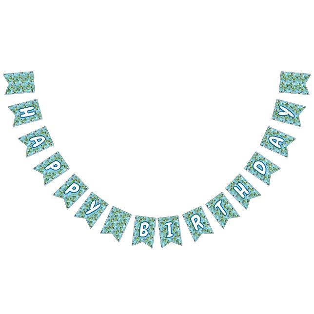 Banderines Nae Nae & Lulu BirthdayBbunting Banner (Todo)