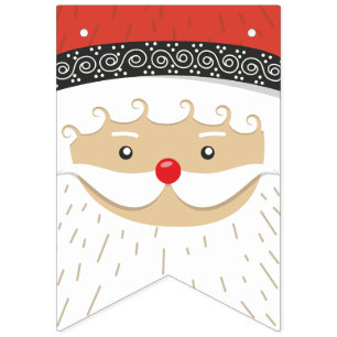 Banderines Navidad de Papá Noel/del padre