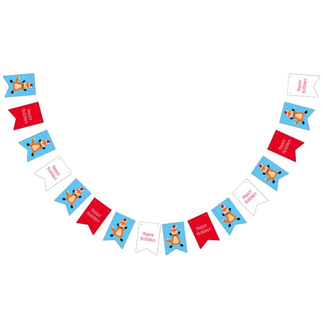 Banderines Navidades breves Fox Personalizado (Todo)