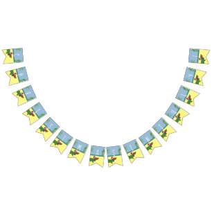 Banderines Navidades de cachorros en julio