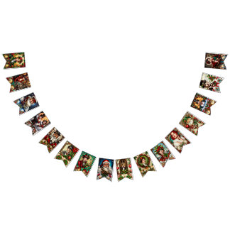 Banderines Navidades de Steampunk