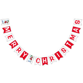 Banderines Navidades Snowman y bailarines Chicas Bungalows Ba