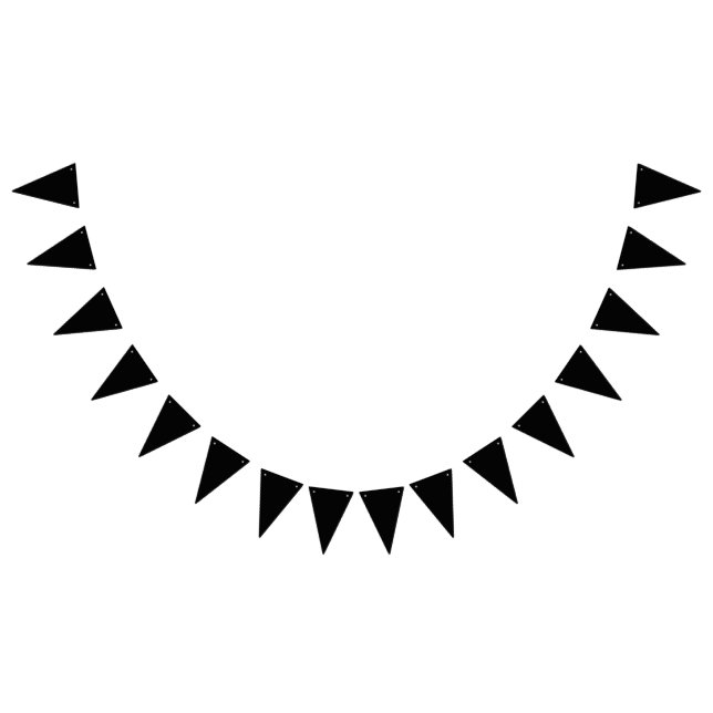 Banderines Negro (Todo)