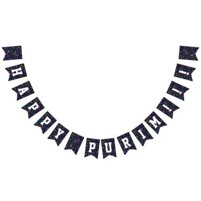 Banderines Neon Purim (Todo)