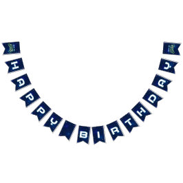 Banderines Neon Video Game Arcade Happy Birday