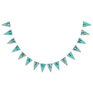 Banderines Nieve en verano estilo Art Nouveau Boda