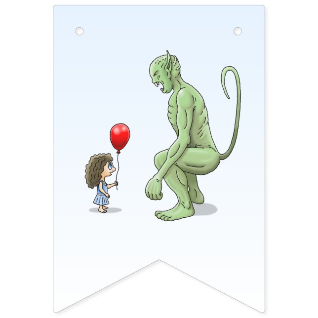 Banderines Niña y duende (Séptima bandera)