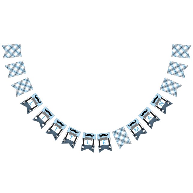 Banderines Niño pequeño bebé azul marino ducha de bebé (Todo)