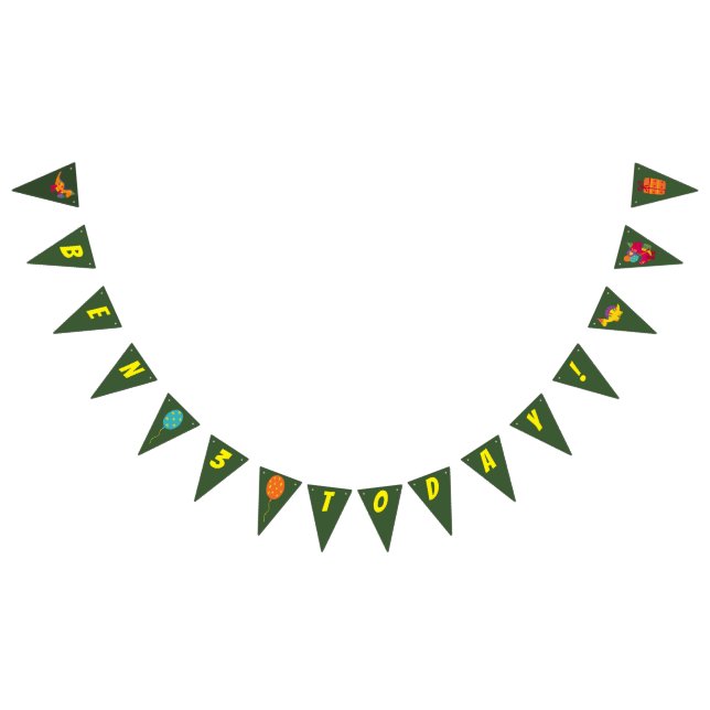 Banderines Niños de Dinosaurios vajilla fiesta (Todo)