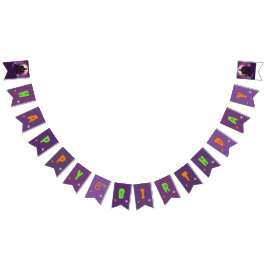 Banderines Niños del tema de Halloween Fiesta de cumpleaños