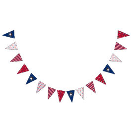 Banderines Nombre personalizado de la fiesta de cumpleaños de
