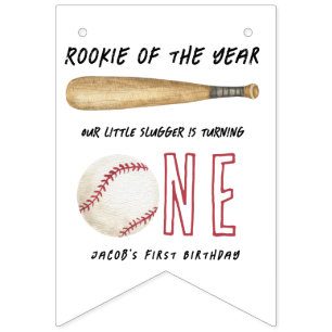 Banderines Novato del Año Fiesta de Cumpleaños 1 de Béisbol