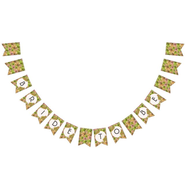 Banderines Novia a ser floral (Todo)