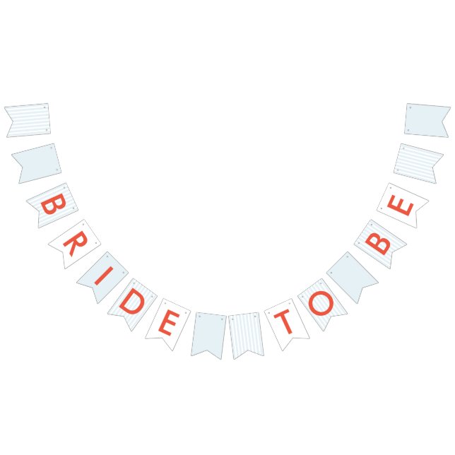 Banderines Novia A Ser Retro Bachelorette (Todo)