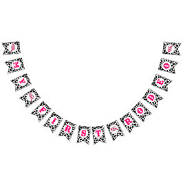 Banderines Novia primera rosada