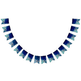 Banderines Nube suave , en un cielo azul