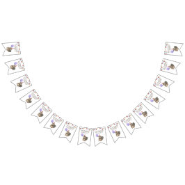 Banderines Nuestro pequeño castor, primer Fiesta de cumpleaño