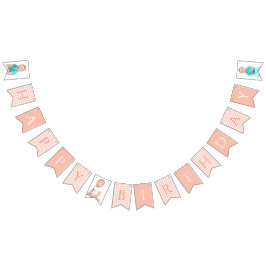 Banderines Nuestro pequeño dulce dulce es un bebé primer cump