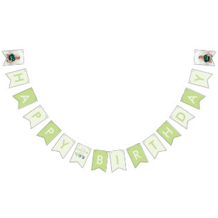 Banderines Nuestro pequeño monstruo   Tres monstruos colorido