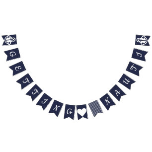 Banderines Obtención de Bunting Nauti Bachelorette Party Naut