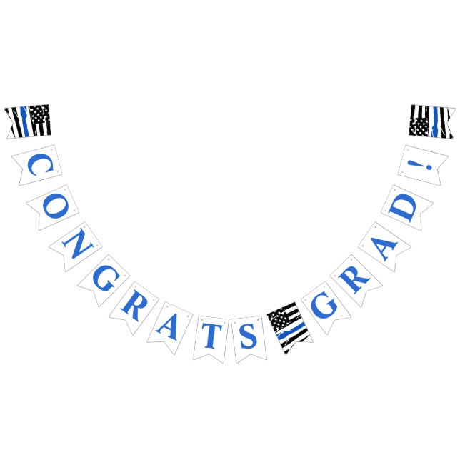 Banderines Oficial de policía Grado de Congresos para el Cump (Todo)