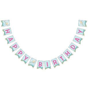 Banderines ¡Oh, los lugares a los que se irá! - Primer cumple