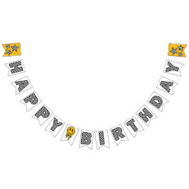 Banderines ONE Happy Dude Birthday Banner