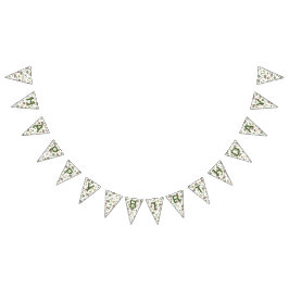 Banderines Opossules en un campo de cerezos en blanco