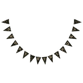 Banderines Opossules en un campo de cerezos en negro