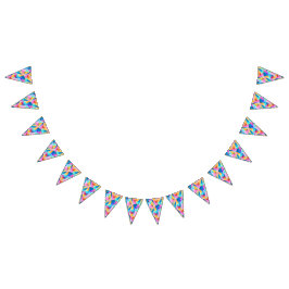 Banderines Origami Kaleidoscope Bunting