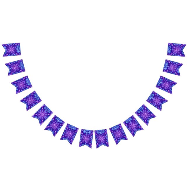 Banderines Ornamento de copos de nieve de cristal brillante (Todo)