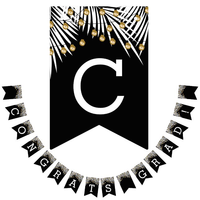 Banderines Oro de las palmas blancas ilumina el Grado de Feli (Subido por el creador)