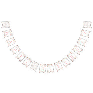 Banderines Our Little Wildflower Birthday Banner