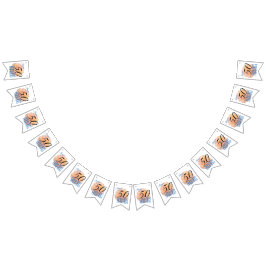 Banderines Pale Peach Rosa 50 y Fabulosa fiesta de cumpleaños