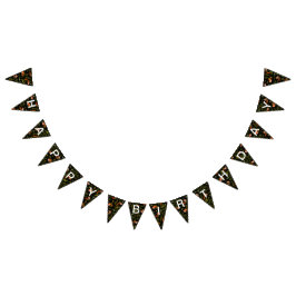 Banderines Pandas rojos en el bosque negro