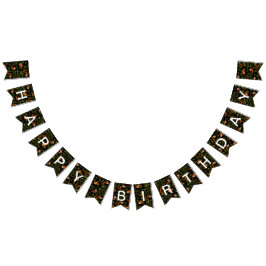 Banderines Pandas rojos en el bosque negro