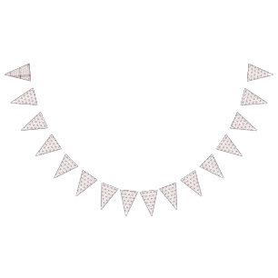 Banderines Papel de envoltura blanco simétrico con un represe