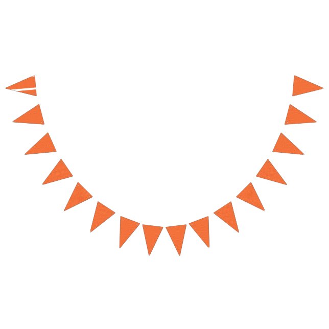 Banderines Papel envuelto con un patrón con naranja, (Todo)
