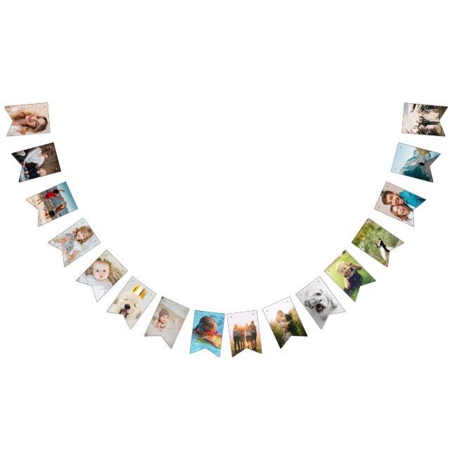 Banderines paquete de cumpleaños personalizado con fotos (Todo)