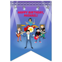 Partido de cumpleaños de Rock Star Boy Band