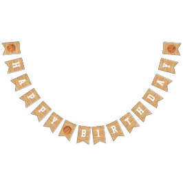 Banderines Partido de Cumpleaños del Baloncesto