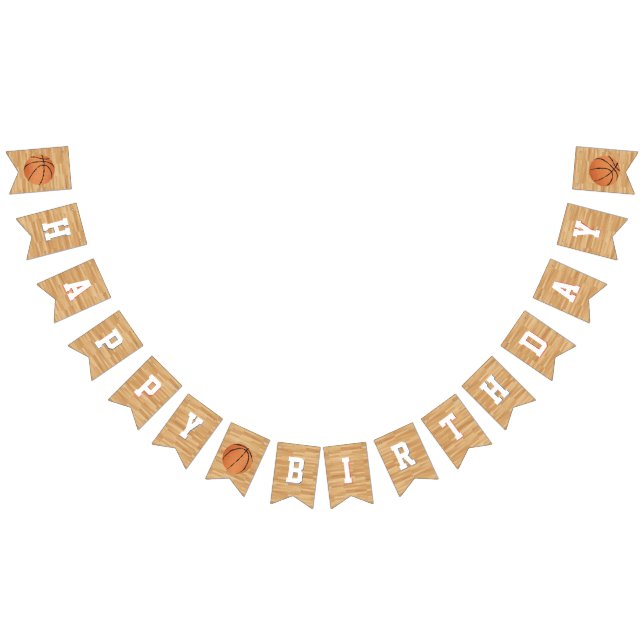 Banderines Partido de Cumpleaños del Baloncesto (Todo)