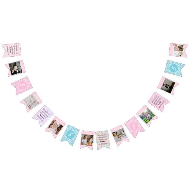 Banderines Pastel Happy Birthday to You Any Age 8 Photos (Todo)