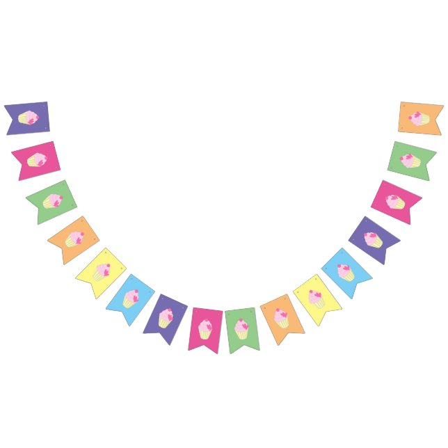 Banderines pastelitos decorados con ilusión (Todo)