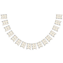 Banderines patrón boda -