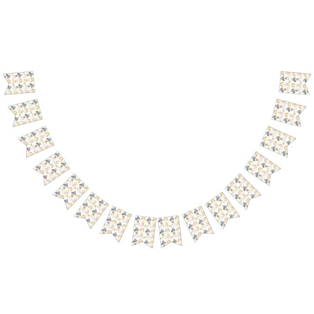 Banderines patrón boda - (Todo)