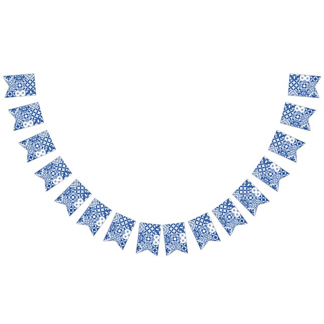 Banderines Patrón de azulejos de cerámica (Todo)
