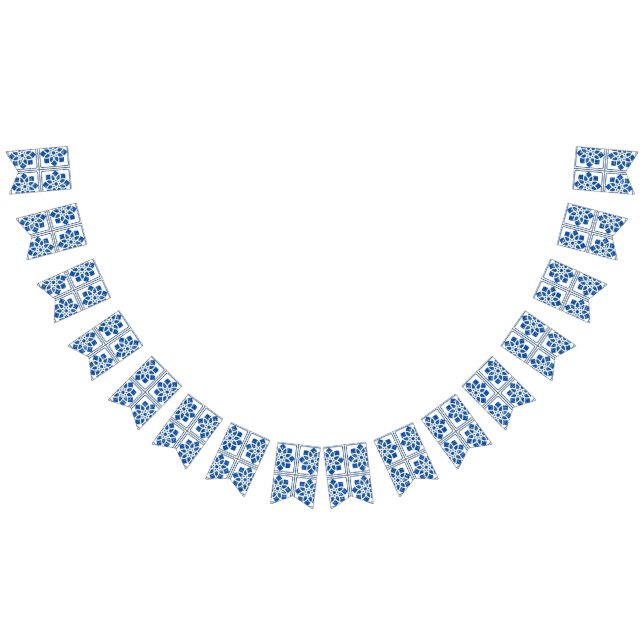 Banderines Patrón de azulejos de cerámica (Todo)