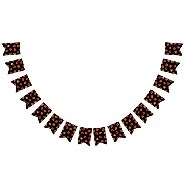 Banderines Patrón de calabaza (Todo)